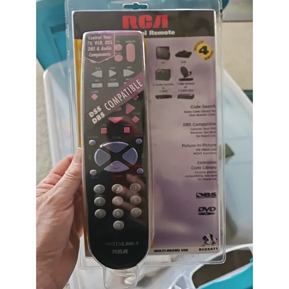RCA Universal Remote Control RCUSAT1 DSS & DBS Compatible (‎ NEW / SHIPS FREE)